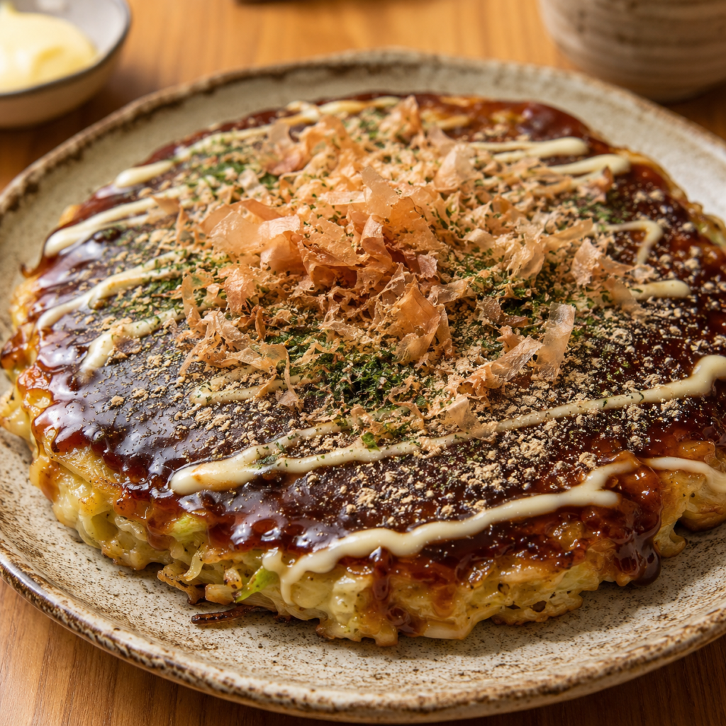 米ぬかパウダーお好み焼き