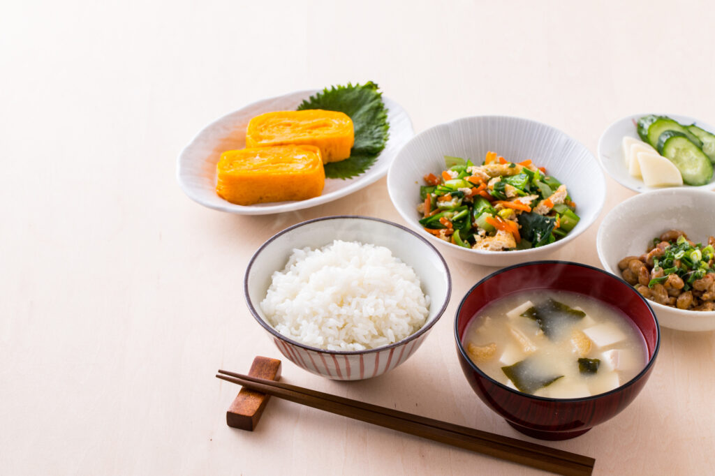 手軽に摂れるタマチャンショップの朝ごはん