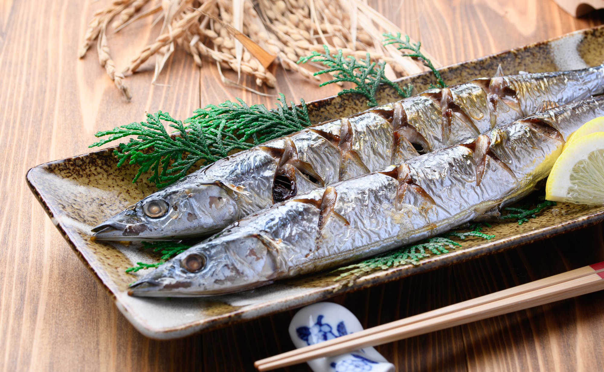 さんまの塩焼き