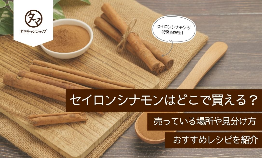 セイロンシナモンはどこで買える？売っている場所や見分け方・おすすめレシピを紹介