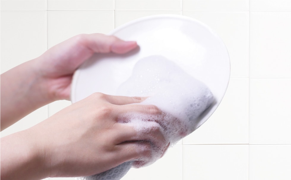 環境に優しい洗剤を使用