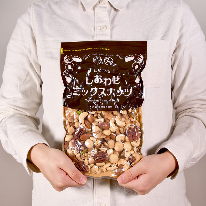 ななつのしあわせミックスナッツ300g タマチャンショップ 公式オンラインストア タマチャンショップは毎日の食事で体の中から健康 美容 ダイエットを目指す方への自然食品ショップ グルメ マンゴー 雑穀米 健康茶 温泉水 宮崎牛 自然食品 健康食品 美容食品