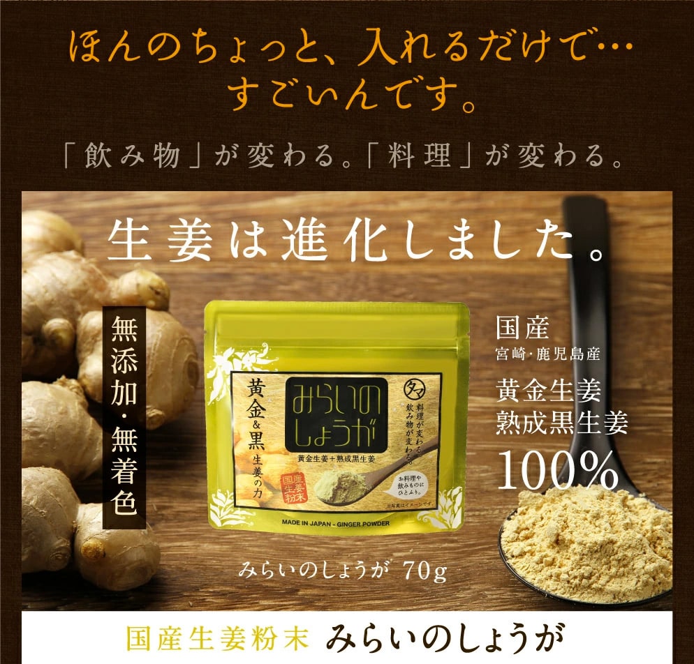 みらいのしょうが