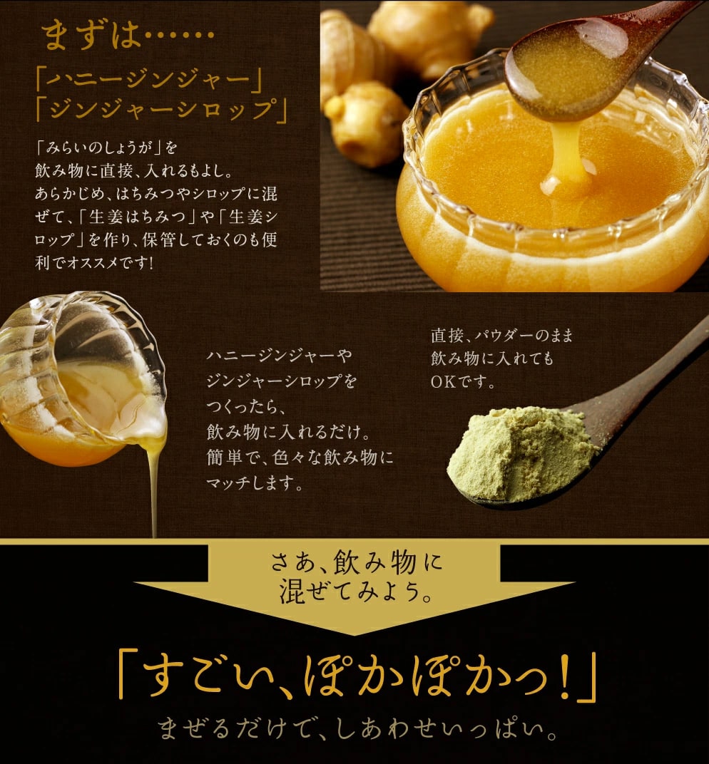 みらいのしょうが