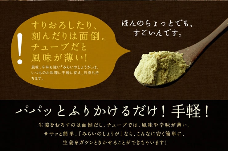 みらいのしょうが