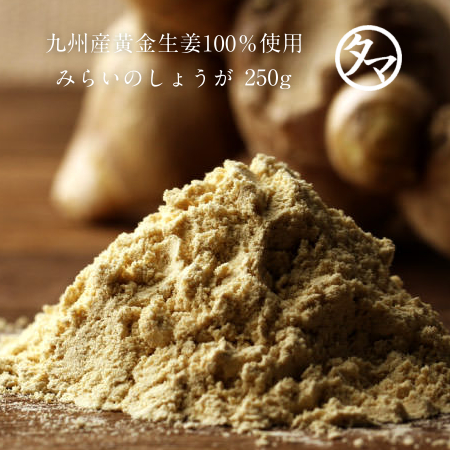 みらいのしょうが 70g【黄金生姜粉末】