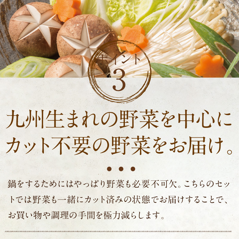 しあわせふるさと盆地鍋 九州鶏の旨み溢れる水炊きキット (4~6人前)サムネイル01