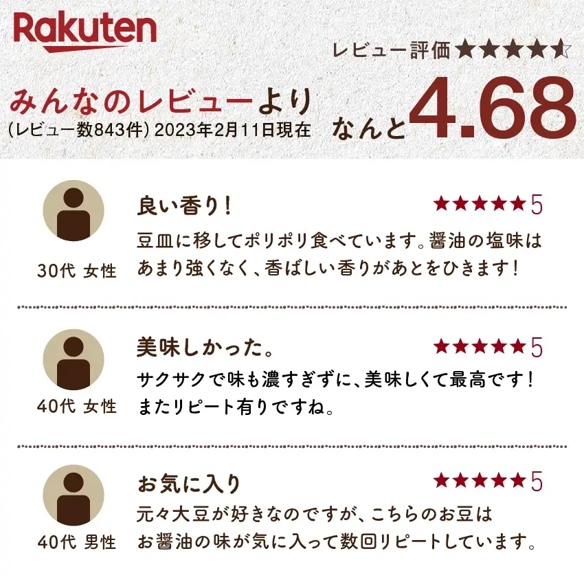 醤油煎り大豆5袋セットサムネイル01