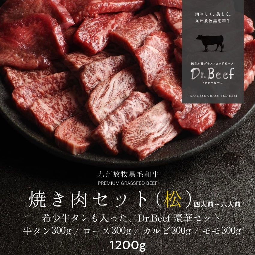 Dr.Beef 焼肉4種セット合計1.2kgサムネイル01