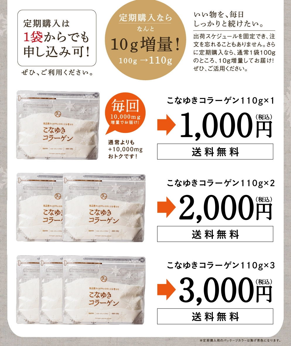 こなゆきコラーゲンLP