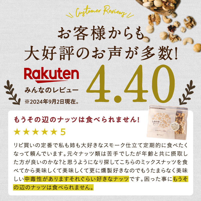 ななつのしあわせミックスナッツもくもくスモーク仕立てサムネイル01