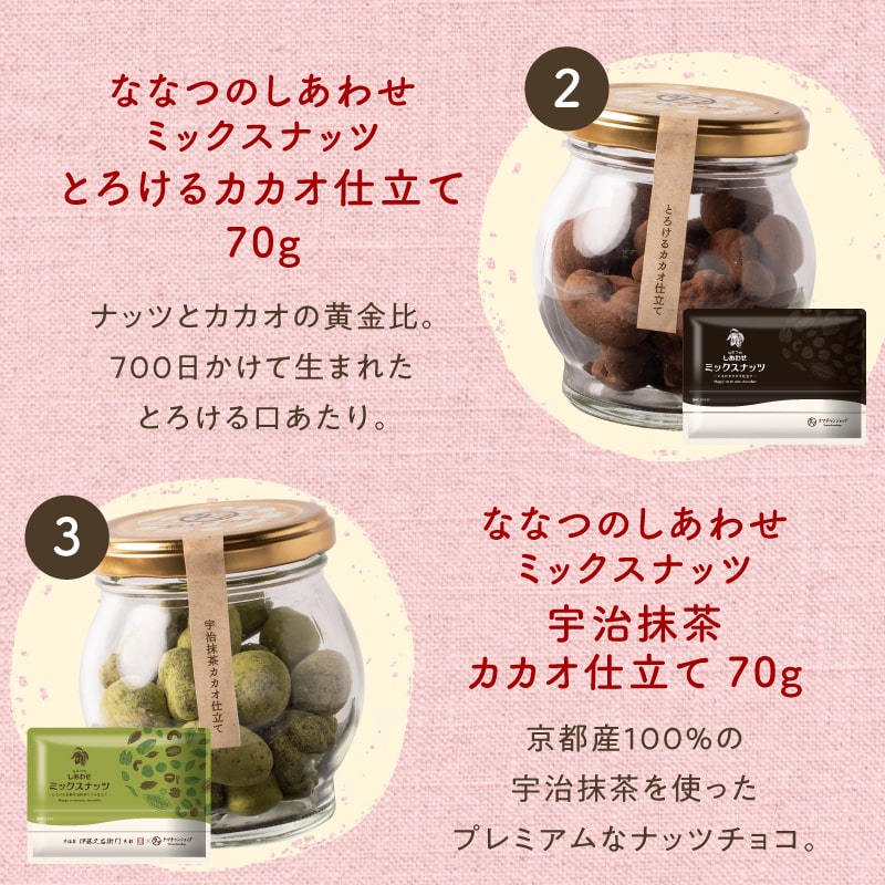 母の日ギフト】極上の甘味に癒される。よっつのミックスナッツ