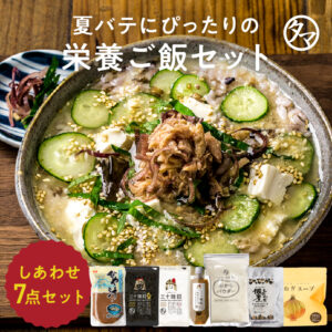 夏バテにぴったりの栄養ご飯セット