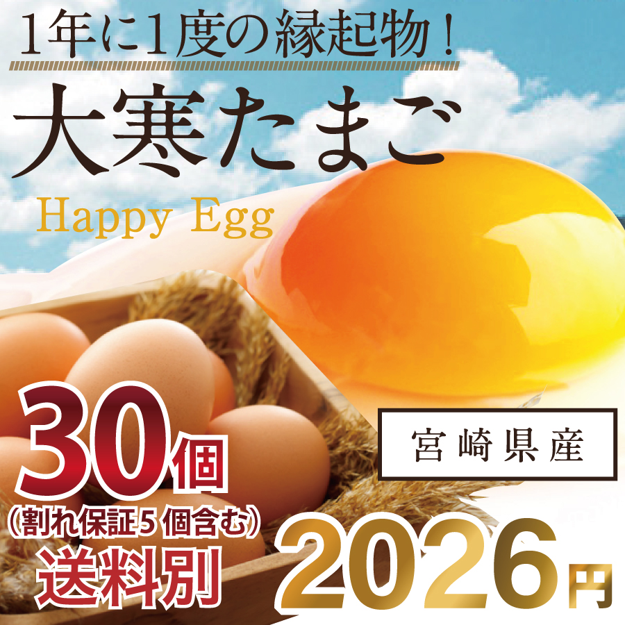 大寒たまご(30個)サムネイル01