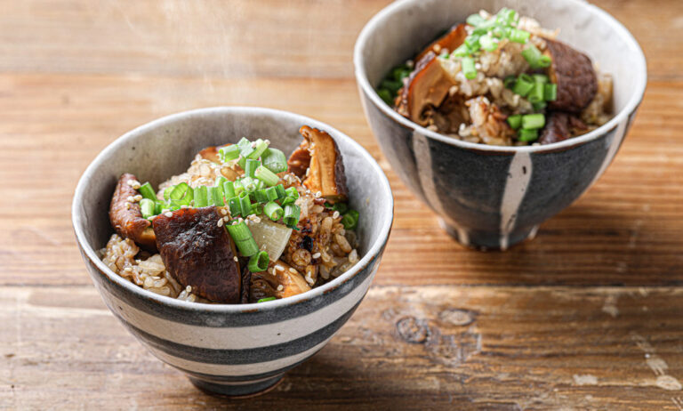 椎茸の炊き込みご飯