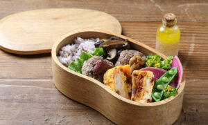 タマチャンの食材を使ったお弁当