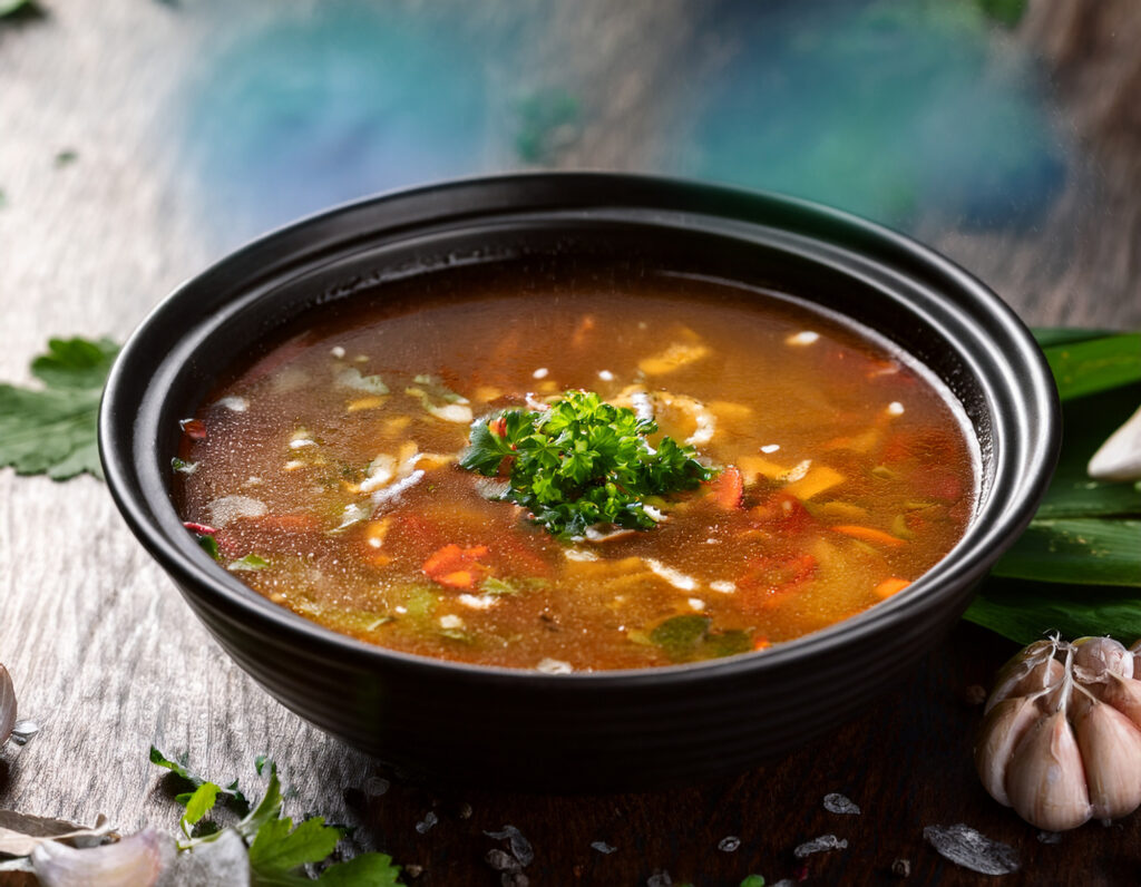 食欲をそそる麻辣湯