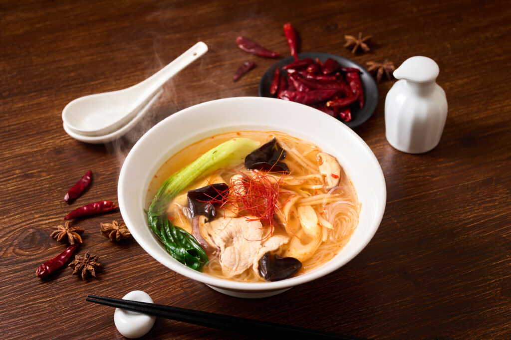 具材たっぷりの麻辣湯