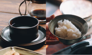 おいしさ満点！「まんてんすい」を使ったほかほかごはんとまろやかコーヒー
