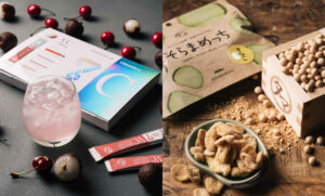 12月の新商品「nanacarat vitamin C ライチ&チェリー味」「そらまめっち きなこ」12月1日登場！