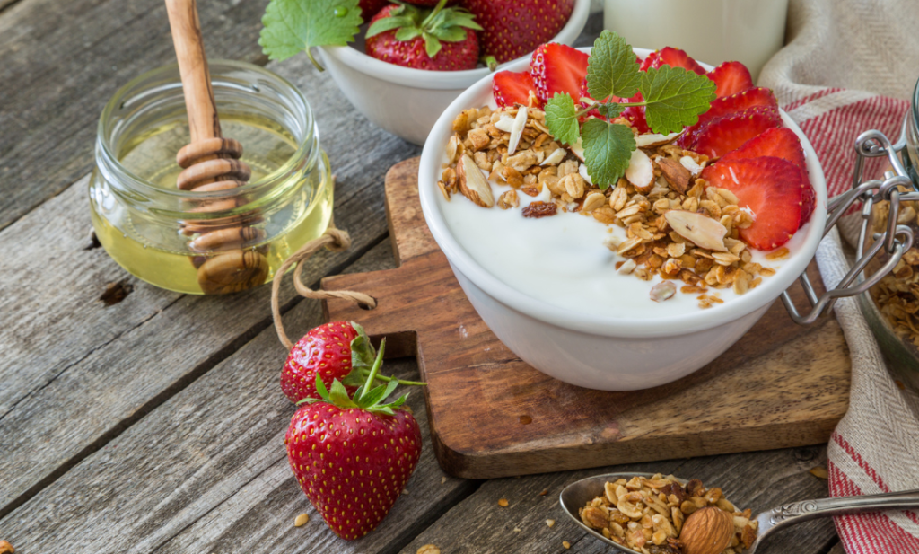 さまざまな食材とオートミール