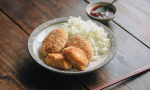 体を温める秋冬の味方『アガリクス茸パウダー』でつくるホクホクじゃがいもコロッケ