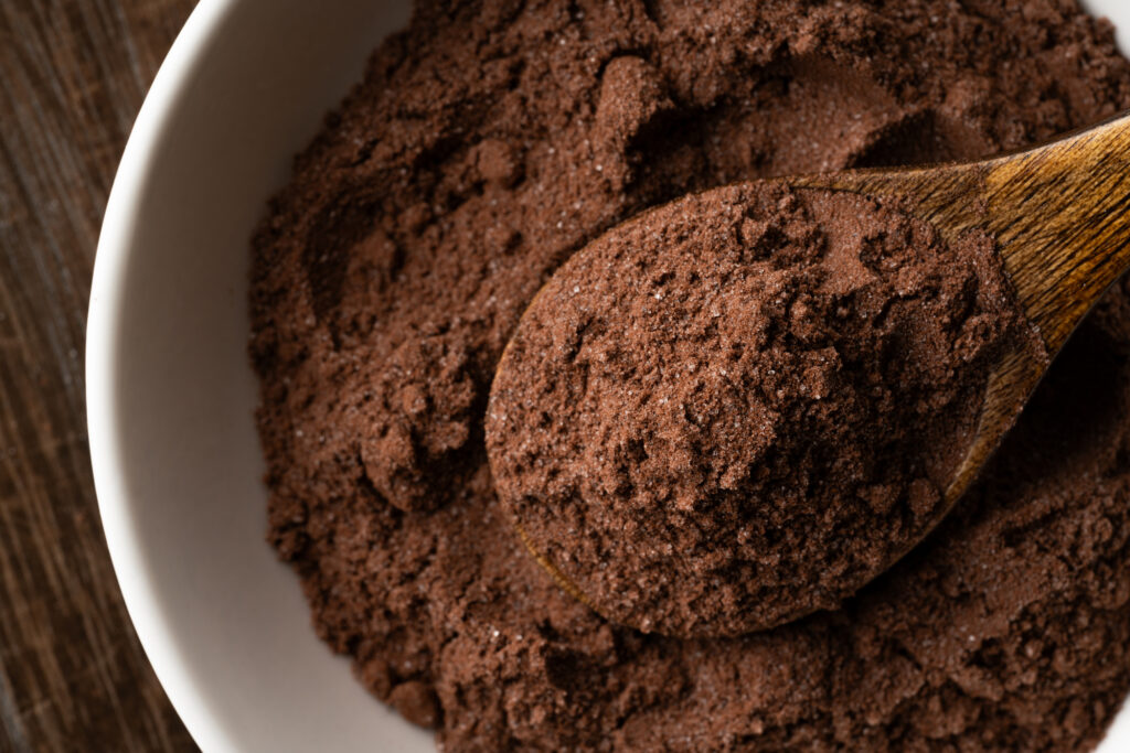 ココアの粉末