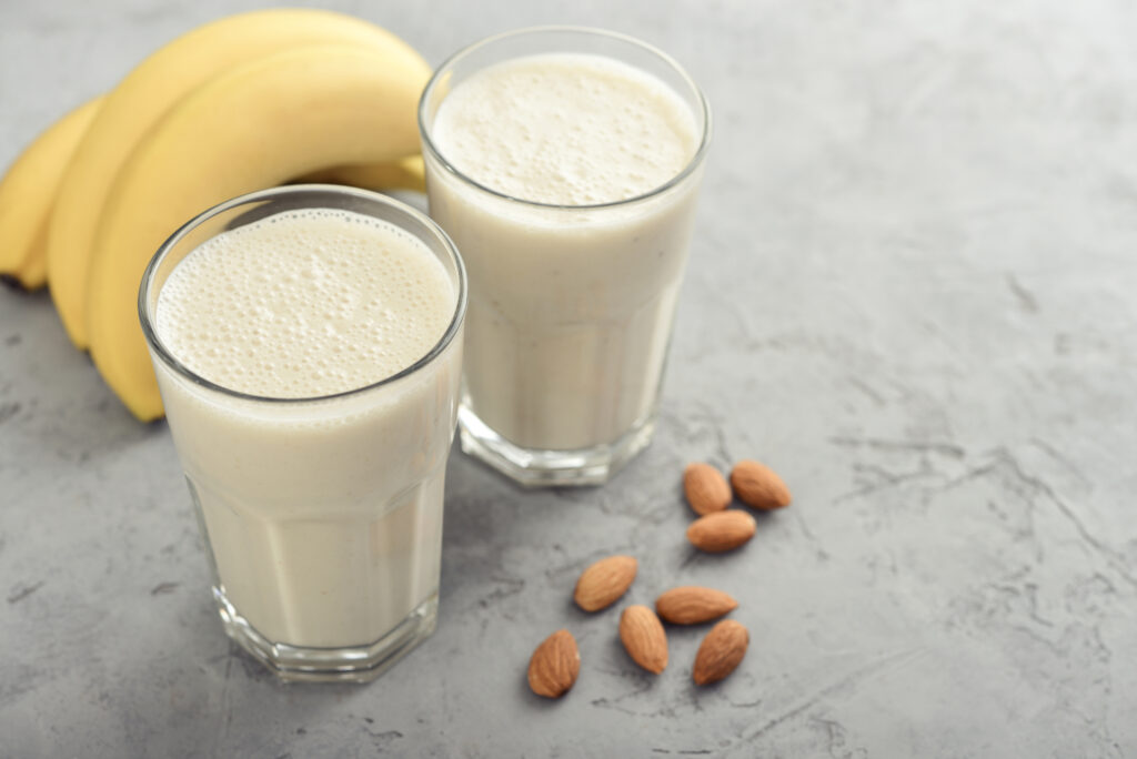 アーモンドミルクスムージ