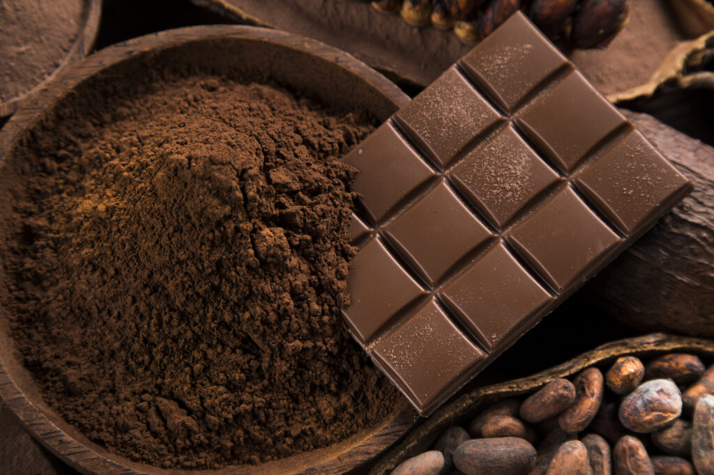 ココアとチョコレート