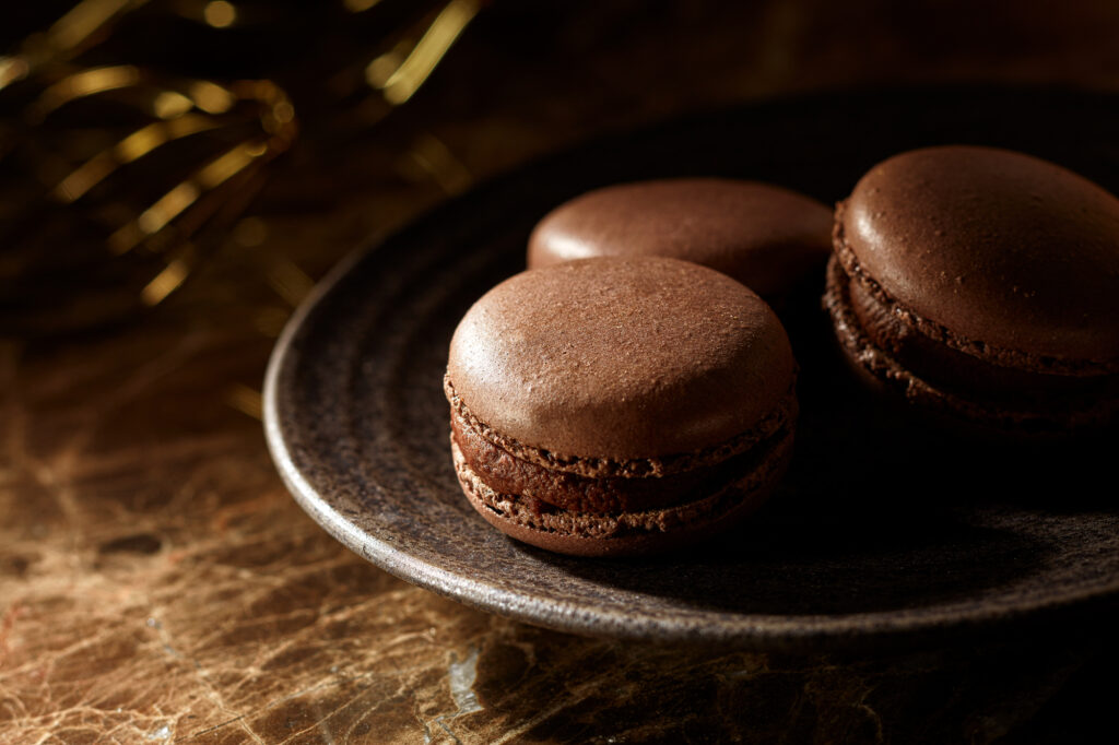 チョコレートマカロン