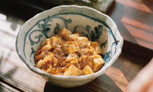 食べて整う『しあわせオーガニックオートミール』の麻婆豆腐