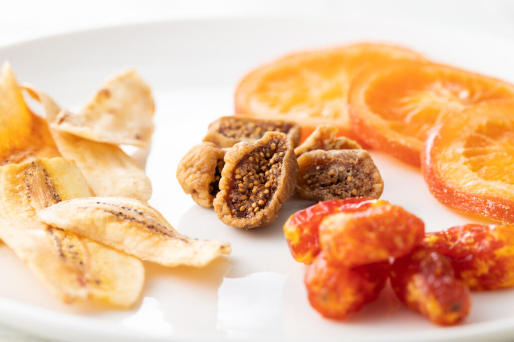 さまざまなドライフルーツ