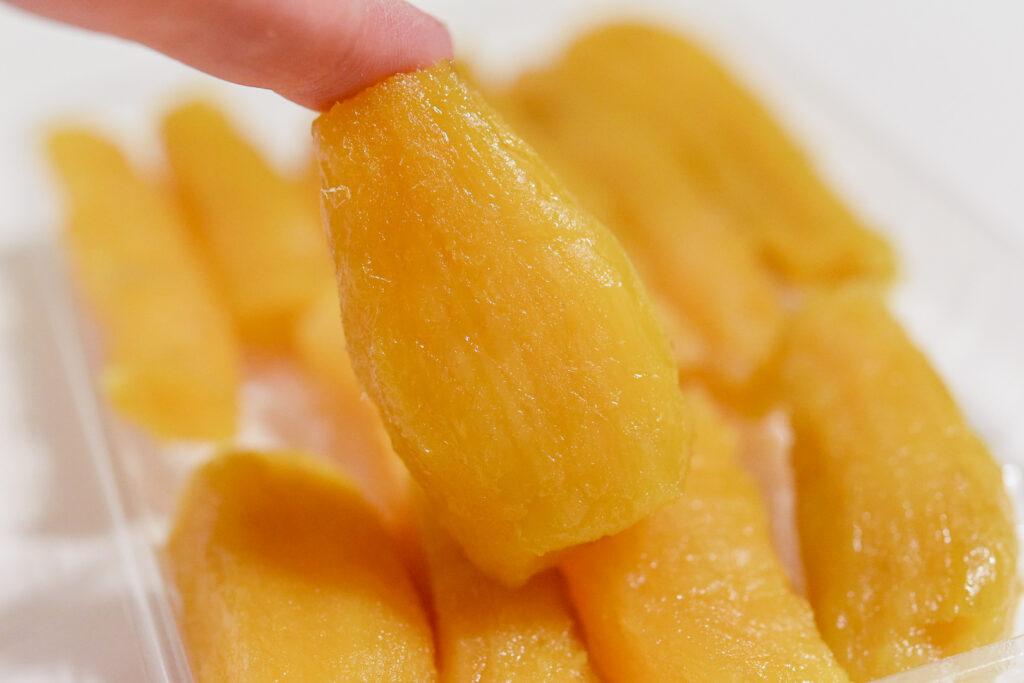 色鮮やかな干し芋