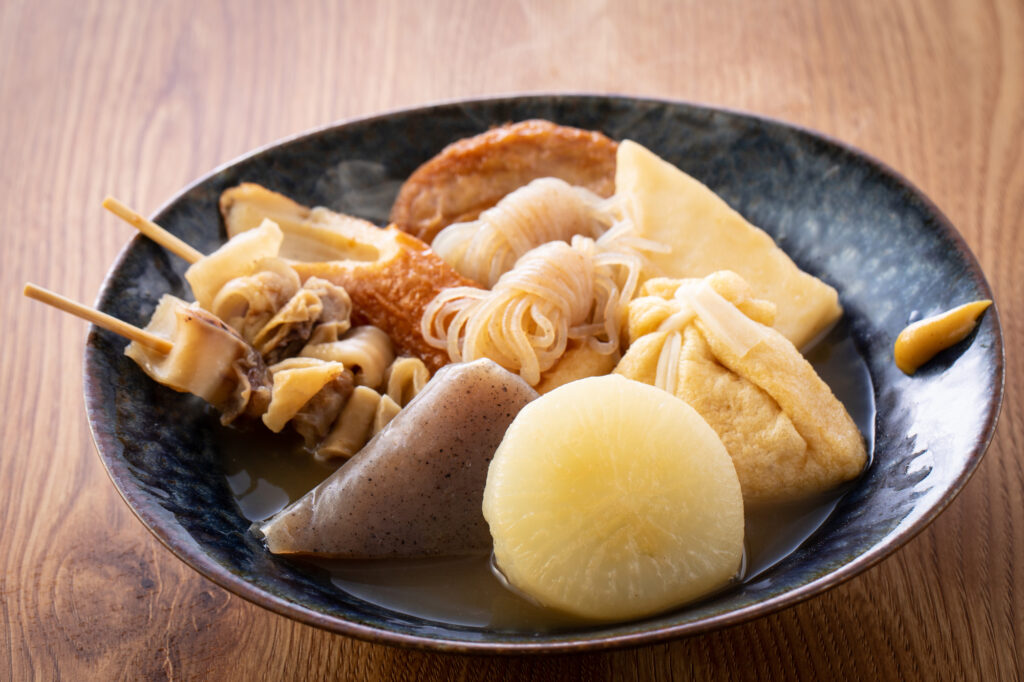 だしをたっぷり含んだおでん