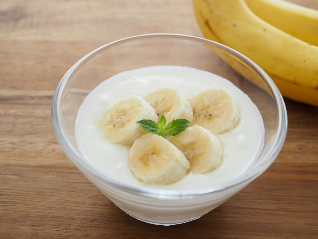 バナナヨーグルト